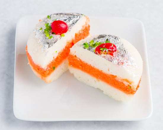 Kesar Vatti Orange & White
