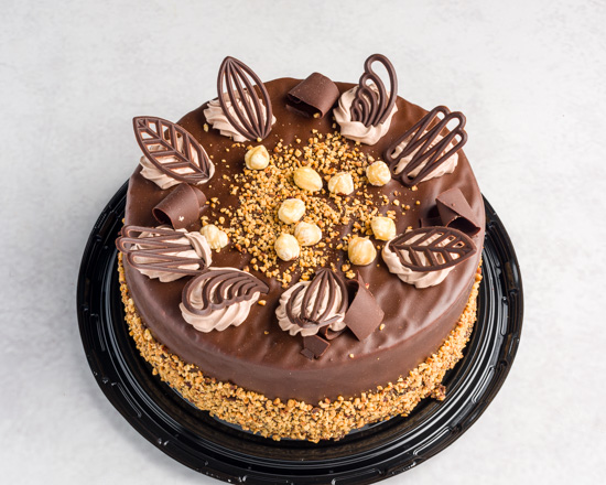 Chocolate Hazelnut Round 8' Cake