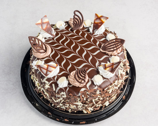 Triple Chocolate Round 8' Cake