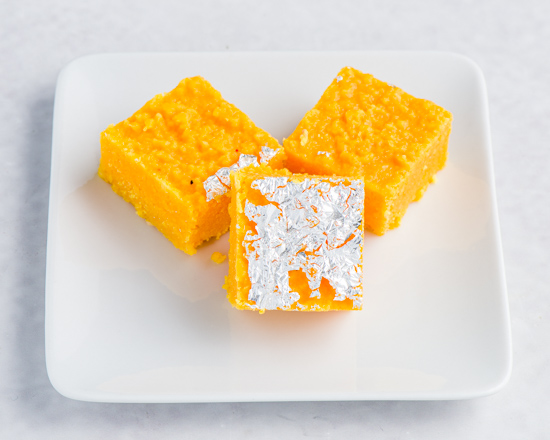 Coconut Burfi (Yellow)